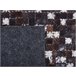 Beliani Alfombra de pelo corto AKKESE 160x230 Marron