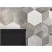 Beliani Alfombra de pelo corto SASON 140x200 Blanco/ Beige
