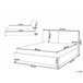 Beliani Cama de agua Poliéster BELFORT 191x212 Beige