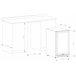Vinoteca 34 botellas Vinobox 40 GC 1T I Libre o encastrable Mono temperatura Inox