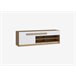 Mueble tv 1 puerta 1 cajón MONTREAL  Blanco Brillo