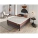 Base Tapizada Gris Descansin | Maxima Comodidad 