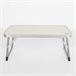 Aktive Mesa plegable pequeña camping antivuelco y ultraligera Beige