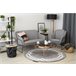 Alfombra HAMPTON Lux círculo 160x160 Gris