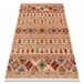 Alfombra KESHAN franjas oriental 7684/53555 200x290 Beige