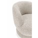 Sillón decorativo rotativo DALI color beige Beige