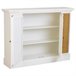 Aparador de madera  envejecido de 2 puertas Blanco