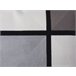 Beliani Cojín decorativo WEDELIA Gris