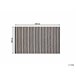 Beliani Alfombra de exterior MANSA 160x230 Negro
