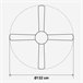 Ventilador de Techo | UNIVERSALBLUE Inox
