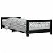 Estructura De Cama Para Niños 196x95 Negro