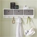 Moderna estantería de Pared FRG282-W SoBuy Blanco