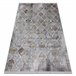 Alfombra LUCE 75 moderna Trébol marroquí­ vintage Structural 154x220 Gris