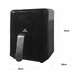 Freidora de Aire Sin Aceite Percutti 4L 1200W Display digital Negro