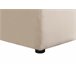 Beliani Cama con somier Terciopelo NOYERS 190x247 Beige