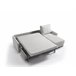 Chaise longue con cama AVA reversible 3 plazas gris Gris