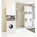 Armario de pared de baño AKORD FIN 30 Blanco