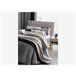 Colcha reversible SIONE Gris Oscuro