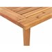 Beliani Conjunto de jardín Madera de acacia Crema