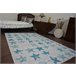 Alfombra LISBOA Estrellas Estrellitas 200x290 Azul