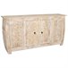 Aparador de madera acabado artesanal Beige