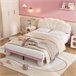 Cama infantil de terciopelo Cama infantil de terciopelo Rosa