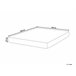 Beliani Cómodo colchón para cama doble FANCY 
