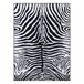Alfombra lavable MIRO 51331.803 Cebra 80x150 Negro