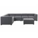 Beliani Conjunto longue AREZZO Gris Oscuro