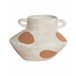 Beliani Jarrón para flores ALOSIDAE Beige
