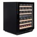 Vinoteca 46 botellas Vinobox 50 GC 2T N Libre o encastrable Dos zonas de temperatura Negro