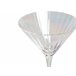 Beliani Cristalería Vidrio MORGANITE Transparente