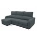 Chaise longue convertible en cama tela APRIL Gris