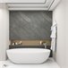 Revestimiento pared Bladel 16 paneles PVC Negro