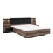 Cama con mesita de noche LED y toma USB Romane Cama con mesita de noche LED y toma USB Romane Madera