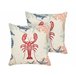 Beliani Cojín decorativo KELP Beige