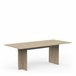 Mesa de Comedor extensible 160cm CLAP Roble