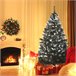 Árbol de Navidad Plástico, Acero HOMCOM, hogar - decoración Verde