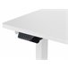 Beliani Escritorio ajustable DESTINES 160x109 Blanco