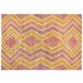 Beliani Alfombra de pelo corto CANAKKALE 160x230 Mostaza