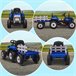 Coche Eléctrico Infantil PP, Metal HOMCOM Azul