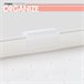 Pack 2 estanterías para especias c/dos alturas Max Home Blanco