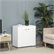 Aparador de Salón Melamina de Madera HOMCOM 70 Blanco