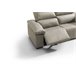 Sofá 3 plazas relax eléctrico BALTIA beige Beige