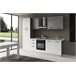Cocina GILDA 2.0 derecha Gris Claro/ Madera Gris
