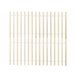 Beliani Cama con somier Madera de pino VANNES 167x209 Blanco