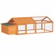 Gallinero de Exterior Madera de Abeto, Metal PawHut Gallinero de Exterior Madera de Abeto, Metal PawHut Naranja