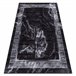 Alfombra lavable MIRO 51278.810 Mármol griego 160x220 Negro