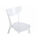 Beliani Conjunto de comedor ROXBY Blanco