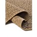 Alfombra exterior/interior geométrica efecto yute ACRA - ATTICGO 80x150 Natural
